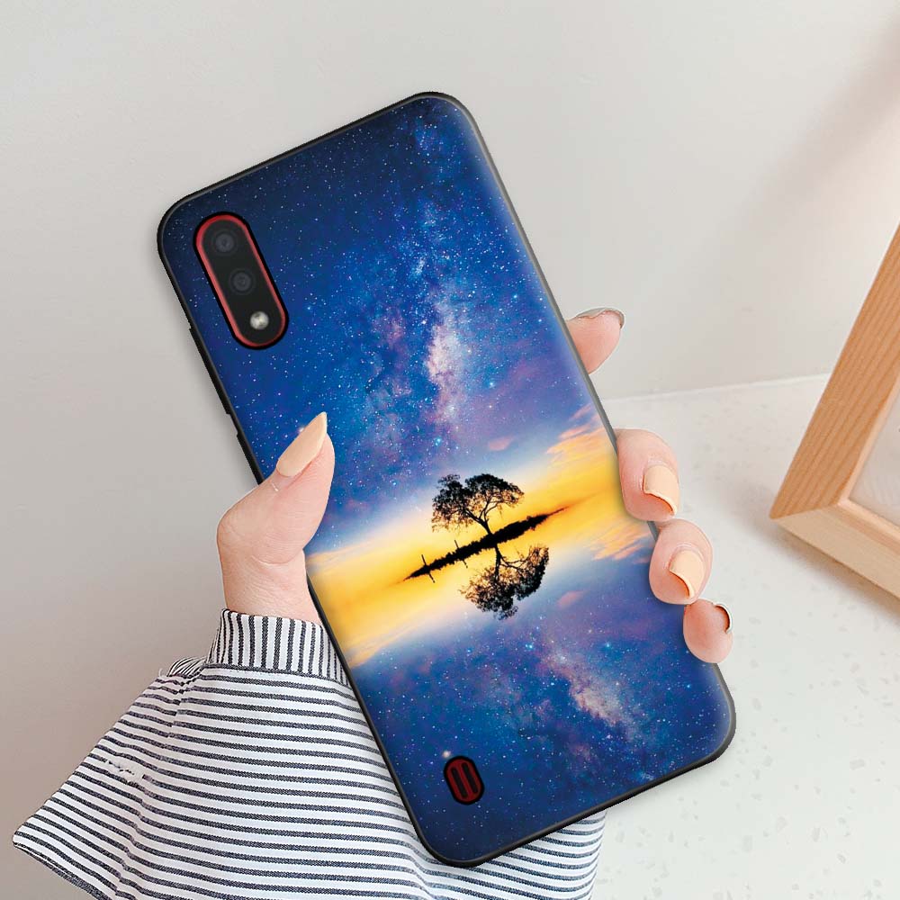Case For Samsung Galaxy A01 Case A01 Bumper 5.7inch Soft Silicon Back Cover Phone Case For Samsung A01 GalaxyA01 A 01 A015 Coque