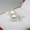 925 Sterling Silver Pearl Retro Stud Earrings For Women Luxury Designer Jewelry Accessories   GaaBou