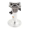 Marine Adjustable Seat Pedestal Manual 330‑480mm 360 Degree Swivel for RVs Yachts Boats