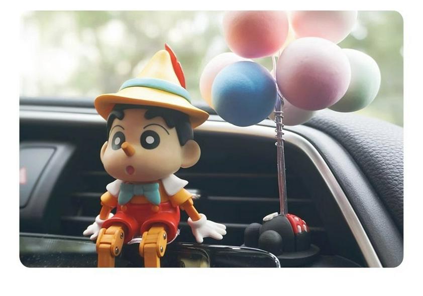Puppet Crayon Shin-chan Pinocchio Nohara Shinnosuke Movable Toy Gift