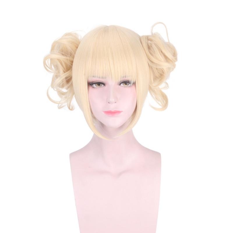 Soft Synthetic Silk Fiber Toga Himiko Cosplay Wig Ideal For Role Playing Props