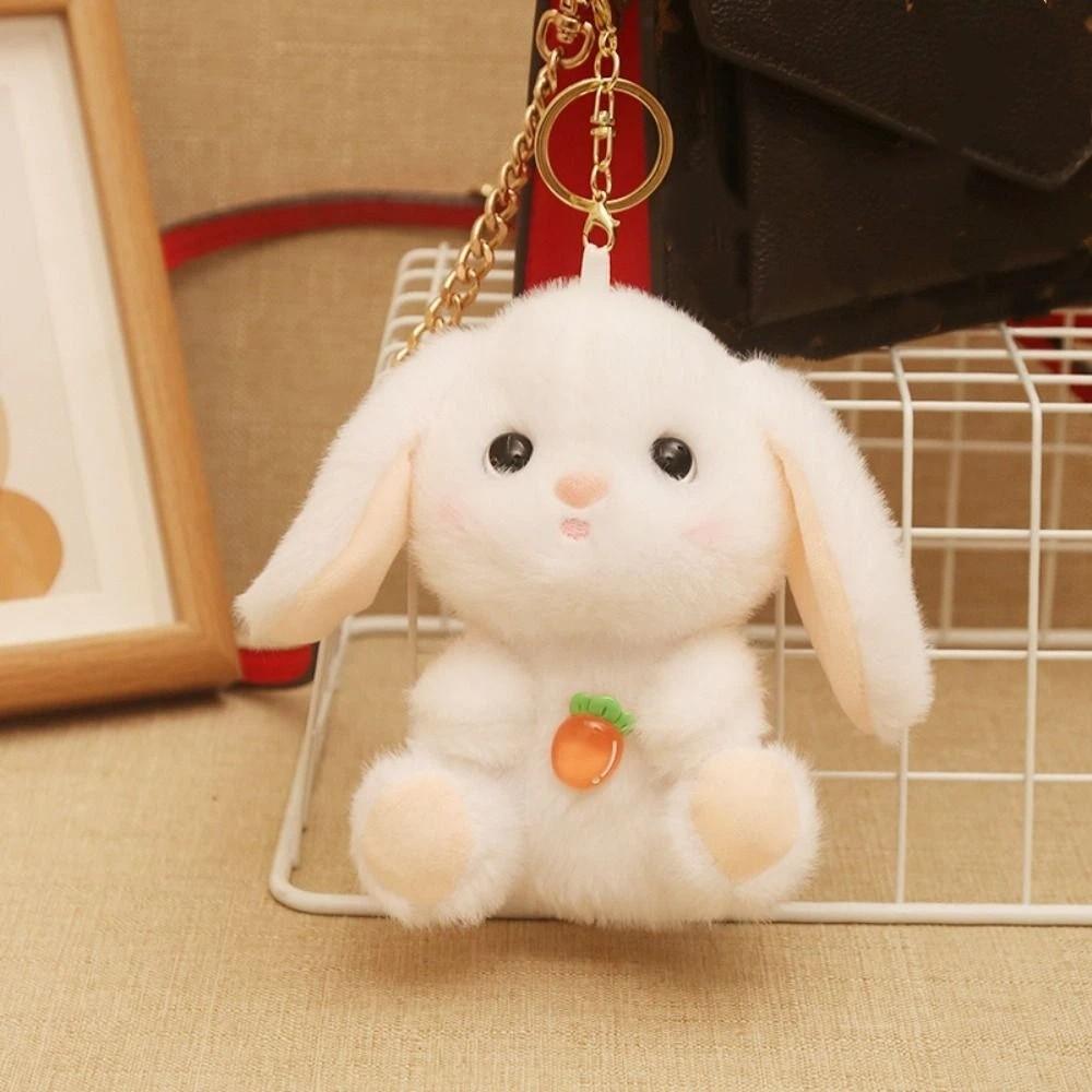 Plush Doll Plush Bunny Keychain Animal Bear Rabbit Bag Pendant Boys and Girls
