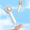 Portable USB Handheld Mini Fan 1200mah Multifunction 3 Speed USB Rechargeable Fans with Carabiner for Outdoor Travel