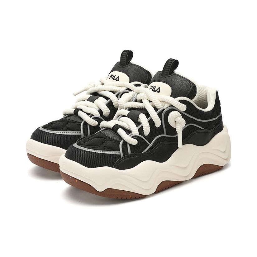 Fila Brook Versatile Comfortable Durable Breathable Support Low-Top Lifestyle Casual Shoes Men Sneaker Black F12M341202FBW