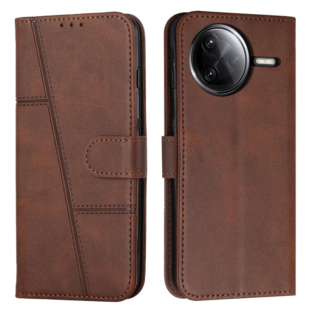 Leather Case for Xiaomi Poco F7 Pro 5G/F7 Ultra 5G/Redmi K80 5G/K80 Pro 5G Stand Protective Phone Cover
