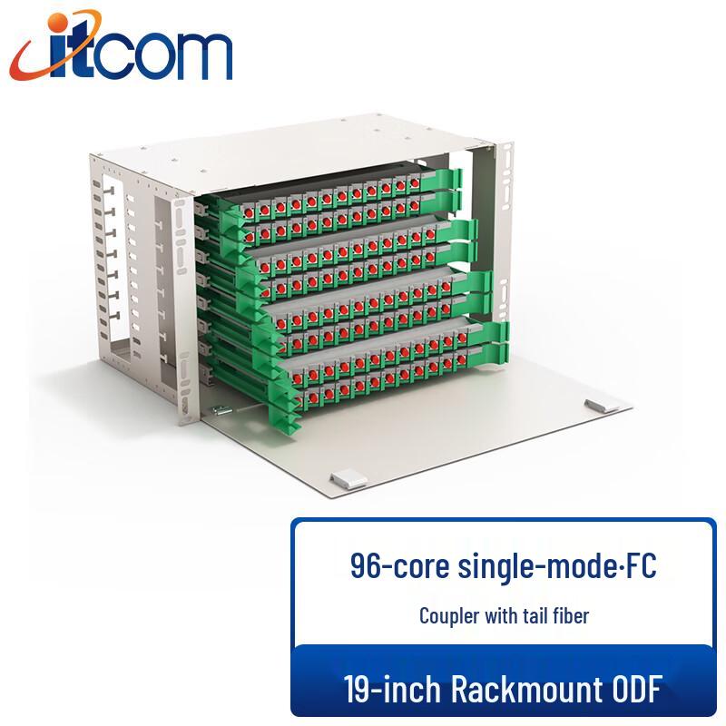 itcom Adicom 19-inch Rack-Mount ODF Fiber Optic Distribution Frame