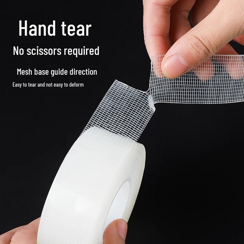 Grid Nano Double-Sided Transparent Adhesive Tape - Upgraded Strong, Traceless, Waterproof Fixation