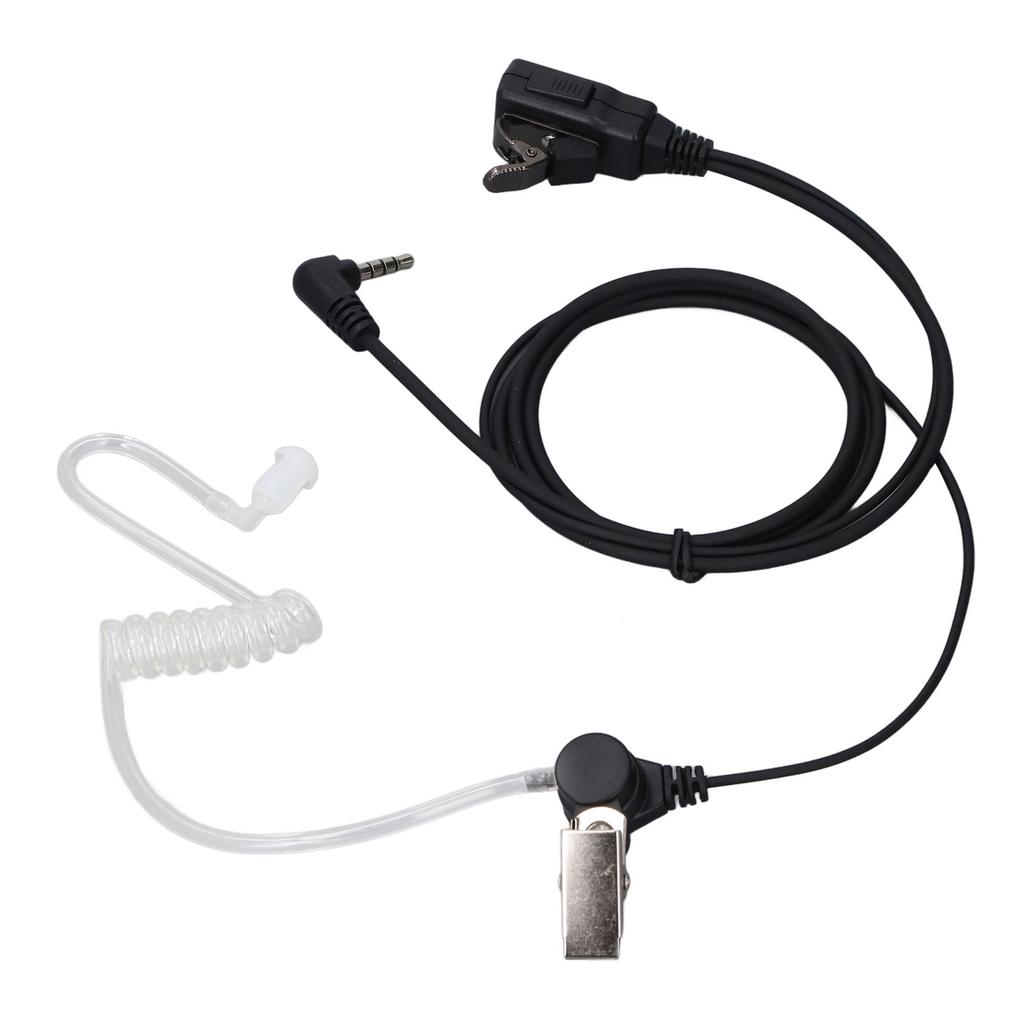 G Shape Earpiece with Microphone and Acoustic Tube 3.5mm Dual Way Radio Earphone for Lite 1S 2 2S 3