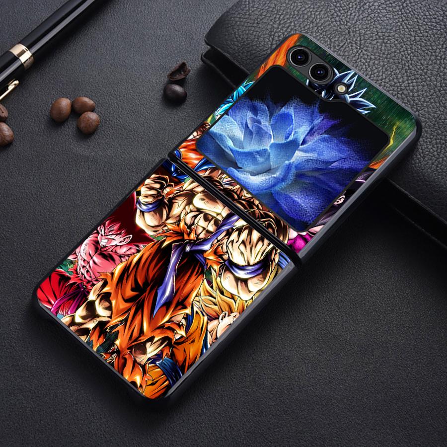 

D-Dragon Ball Goku Case for Samsung Galaxy Flip3 Flip7 FE Flip4 Z Flip 7 6 5 4 3 Flip5 Flip6 Back Phone Cover Funda Galaxy Z Flip7 FE
