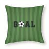 pc Football Fan Sports Pillow Cover D DoubleSided Print Polyester Cushion Case for Home Car Interior Sofa Bedroom Decor