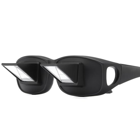 Lazy Glasses for Lie Down Reading Watching TV Glasses in Bed Prism Glasses Horizontal Spectacles Reduce Pressure