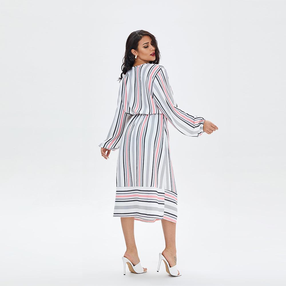 Plus Size Arabic Muslim Casual Robe - Spring/Summer Middle Eastern Dress