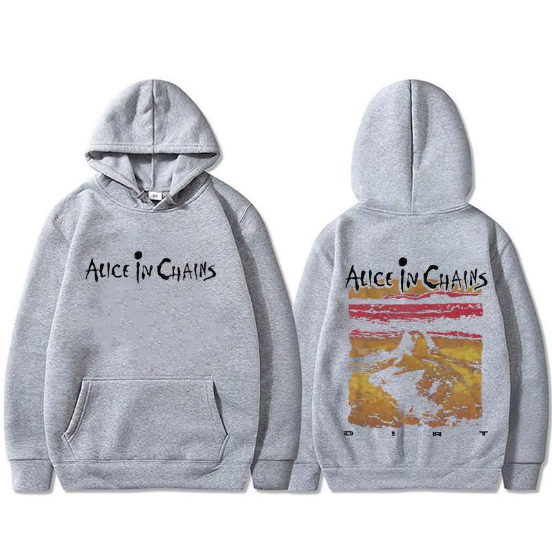 

Rock Band Alice in Chains Худі Dirt Чоловіки Жінки Одяг Готичний Панк Толстовка Чоловіча Вінтажний Повсякденний Худі З Капюшоном Подарунок для Фанатів L