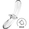 Satisfyer - gode double cristal transparent -