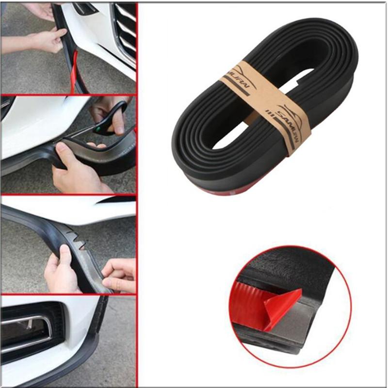Universal Car Front lip Splitter Spoiler Side Skirt Body Kit Trim For BMW 1 2 3 4 5 6 7 Series e34 e39 e46 e53 e70 e87 e90 e91
