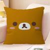 Popular Cute R-Rilakkuma Cushion Cover Polyester Sofa Cushions Decorative Throw Pillows Home Decoration Pillowcover
