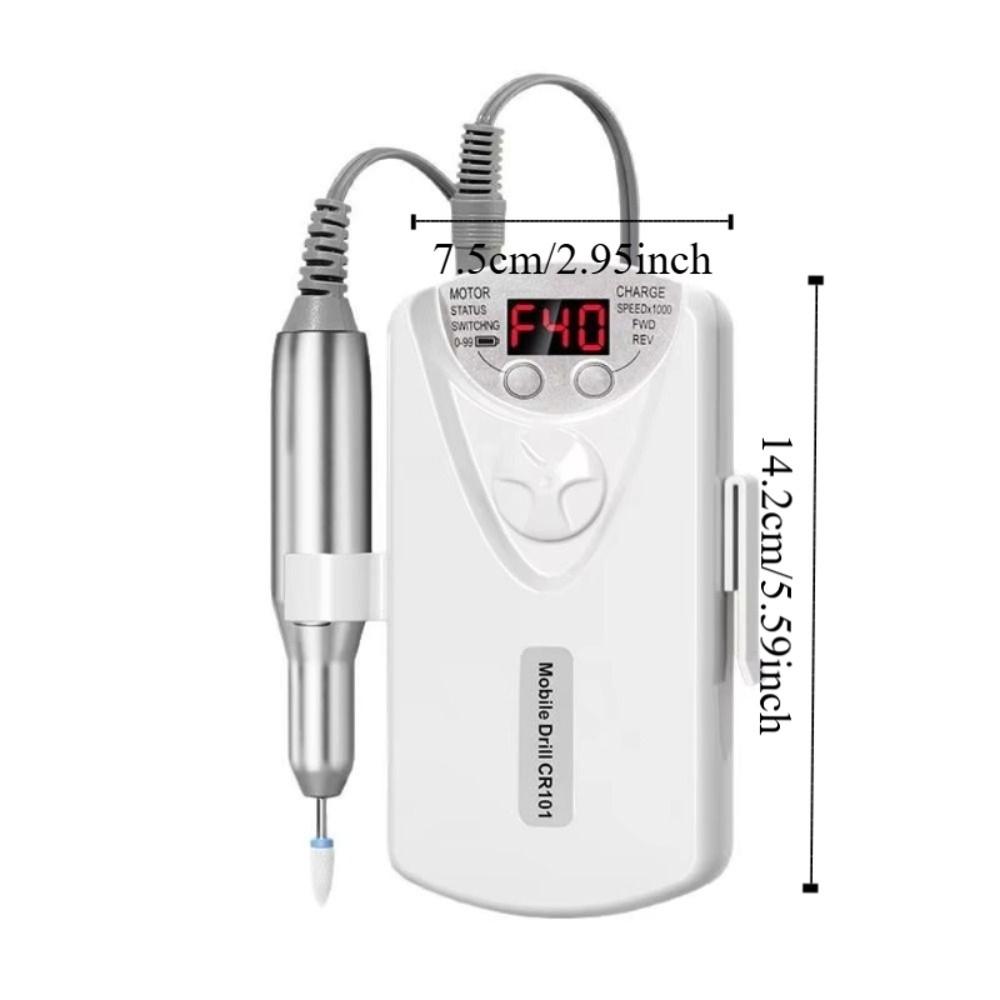 With Drill Bits Electric Nail Polisher Dead Skin Removal Nail Art Electric Sander  Nail Care