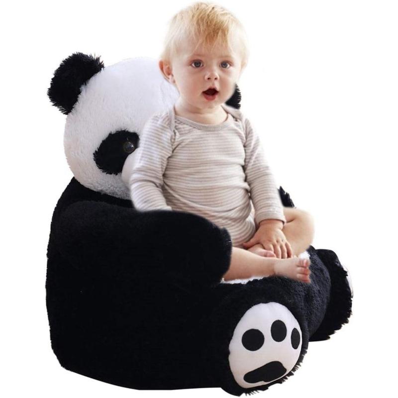 Animal Children's Plush Chair Kawaii Kids Sofa Couch Teddy Bear Unicorn Toddler Sofa Comfy Pillow Chair for Boys Girls Furniture
