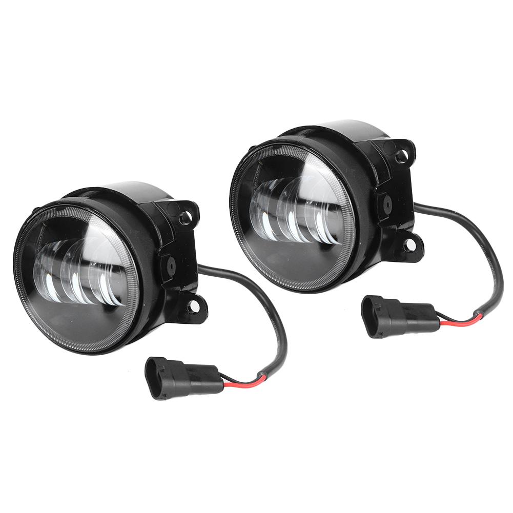 2pcs 4inch 20W High Power Fog Light LED Dual Color Lamp Car Accessories Fit for Honda