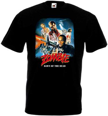 Dawn Of The Dead v13 T-shirt noir film d'horreur Romero toutes tailles S-5XL