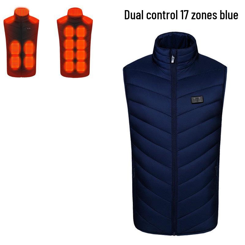 Smart USB Heated Vest for Autumn and Winter - Multi-Zone Temperature Control