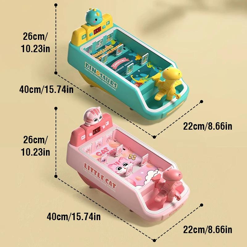 Children's Creative Marbles Game Machine Toy Scoring Music Lights Gifts Family Party Games Educational Toys for Boys Girls Gifts