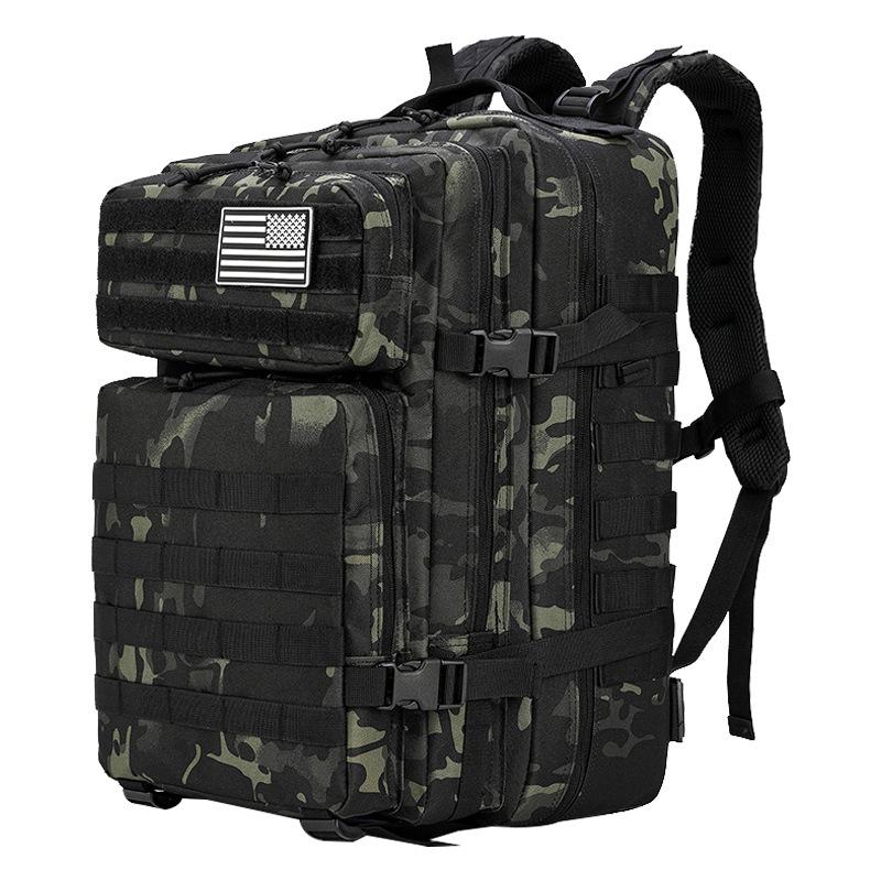 Taktischer 3P Rucksack mit großer Kapazität für Outdoor, Militär, Bergsteigen, Radfahren, Sport und Camping