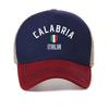 Calabria Italia Stampa Grafica Cappellino da Baseball in Rete Unisex Estivo Outdoor Regolabile Cappelli Casual Traspirante Cappello Parasole