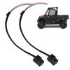 2 Sets Fuel Injector Wiring Repair Kit Wire Connector Replacement for Pioneer Talon 1000