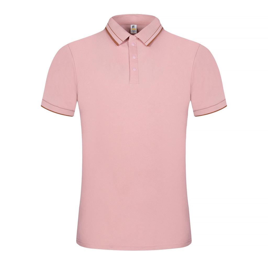 Summer Breathable Lapel Polo Shirt for Coffee Shop & Milk Tea Shop Waitstaff - Printable Workwear