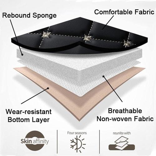 Autositzbezug Sitzbezug Autositzbezug passend für Nissan Cube Schrägheck (2003-2008), wasserdicht, hohe Atmungsaktivität, hohe Strapazierfähigkeit, zart und