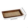 Tea Tray Gongfu Table Wooden Traditional Simple Rustic Storage Trays Desktop Organizer for