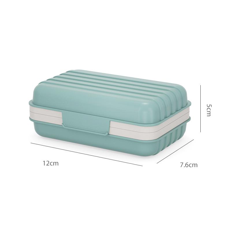 

Мыльница Мыльница Держатель Коробка С Крышкой Мыльницы Дорожный Футляр Мыльница Контейнер Для Путешествий Мыльницы Для Кускового Мыла синий