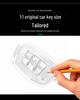 Hyundai Mistra Carbon Fiber Pattern TPU Car Key Cover