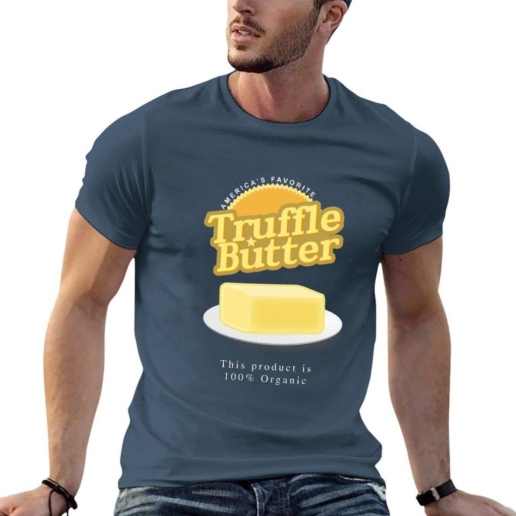 Truffle Butter Tshirt Casual All Match Short Sleeve Tshirt