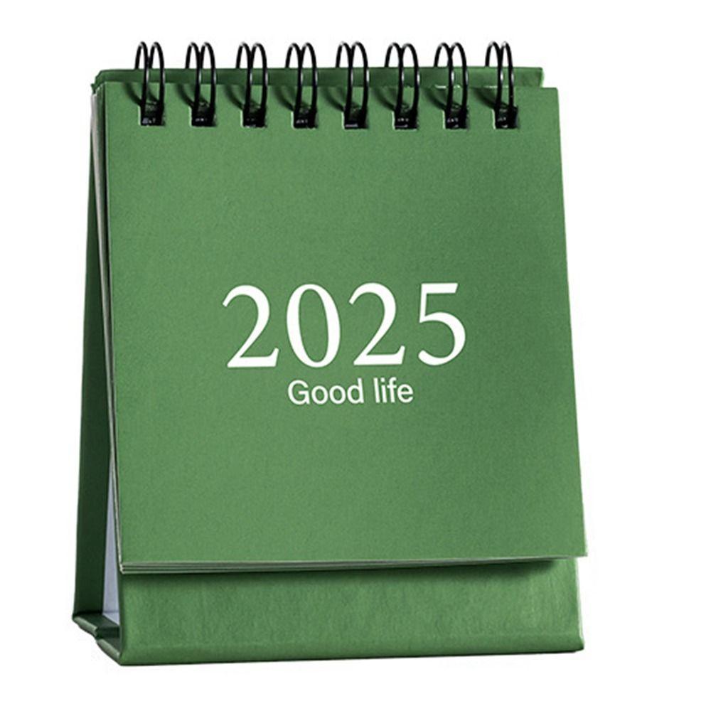 Simple 2024-2025 Calendar Creative Monthly Planner Gift Standing Flip Calendar  Desk Decoration