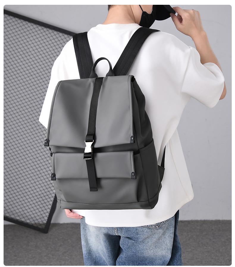 Men's 2025 Trendy Waterproof Large-Capacity Laptop Backpack