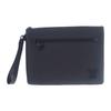 M69837 Clutch Bag Noir Grain Leather Mens