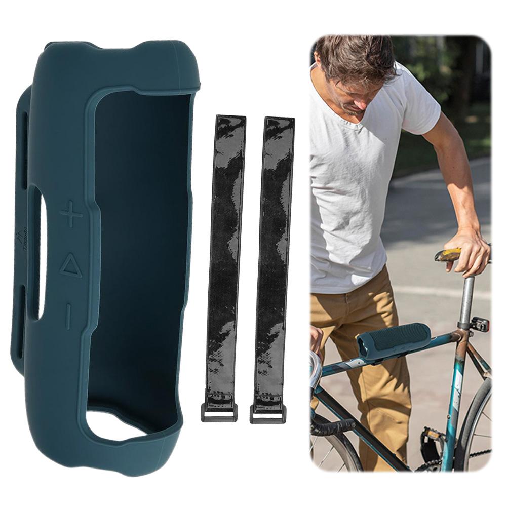 For JBL FLIP 7 Bluetooth-compatible Speaker Portable Travel Soft Cover Protective Sleeve Cover Silicone Protective Cover Shell