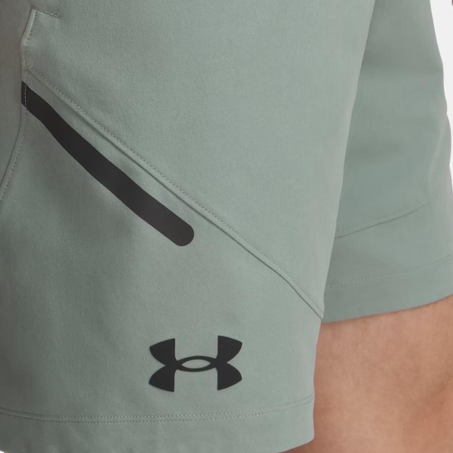 Under Armour Unstable Comfortable Fashion Simple Versatile Casual Shorts Men Shorts Green 1370378-348