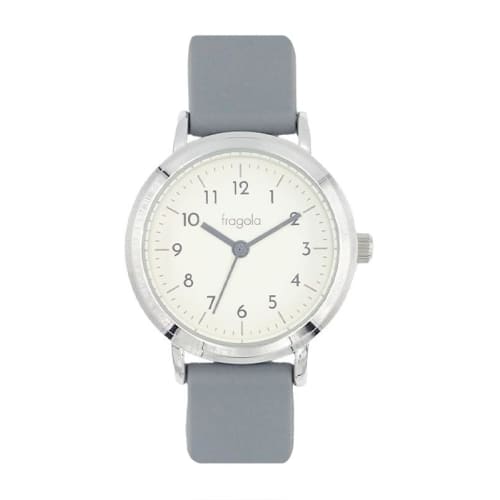 

Fragola 10 ATM Water Resistant Small Rubber Watch N01224S-1 DGY Women s Gray