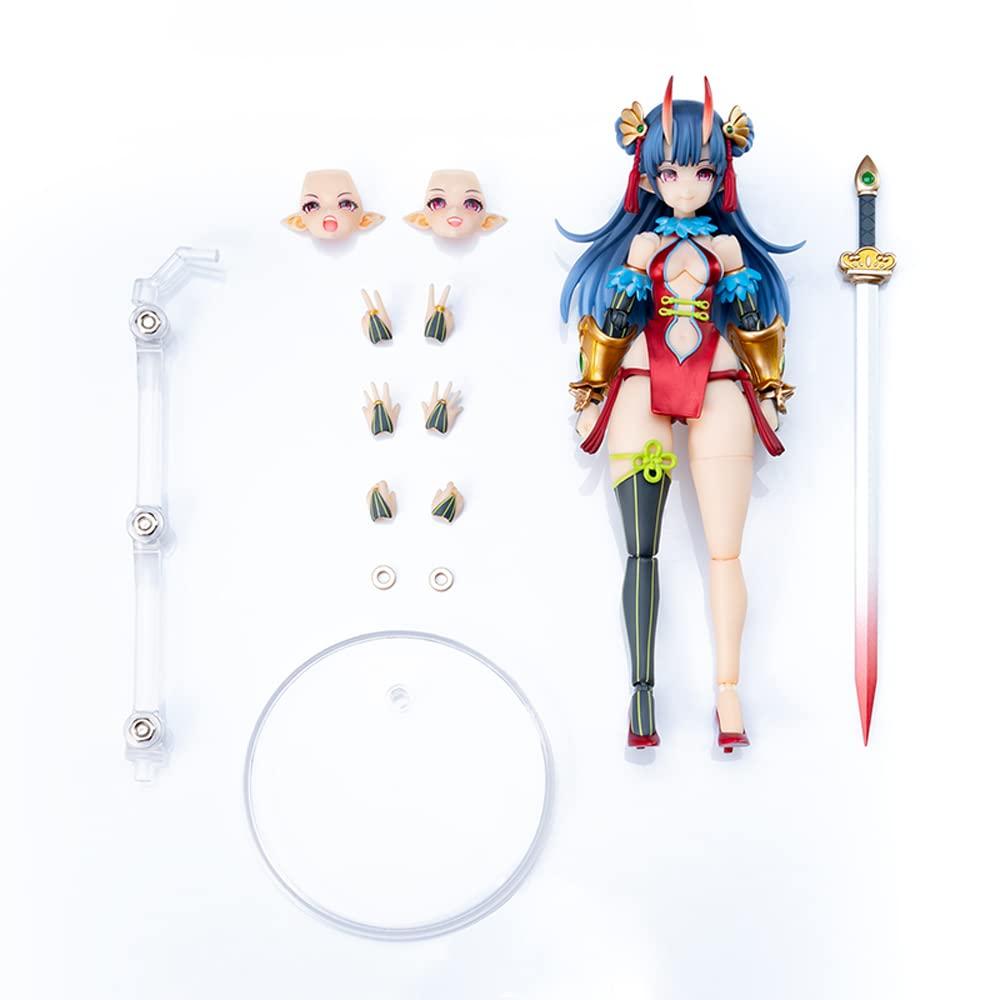 

Tachibana Neko Kogyo Shinju Kenbutsusho Scale Soromon 72 Gaiden 24 Solar Terms Series Armored Girl Camio Movable Action Figure AC 1/12 (Assembled)