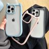 Soft Silicone Cute Cat Ear Phone Case For iPhone 15 14 13 12 11 Pro Max Transparent Shockproof Hard Acrylic Bumper Back Cover