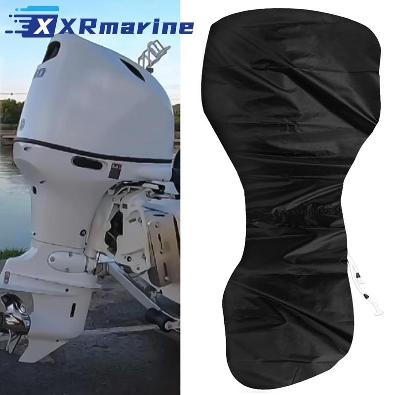 Boat Outboard Motor Engine Cover BLACK Universal Trailerable 79*67 60HP To 100HP