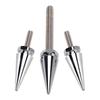 3 Spiked Windshield Bolts Black For Harley Electra Glide Tri Glide Street Glide 2014-2025