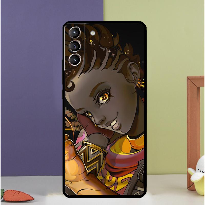 Valorant Case For Samsung Galaxy S21 Ultra S22 Plus Note 10 20 Ultra S8 S9 S10 S20 FE Cover Coque