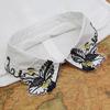 Fashion White Embroidery Fake Collar Woman Detachable Collar Women Vintage Ladies False Blouse Collar Lapel Half Shirt
