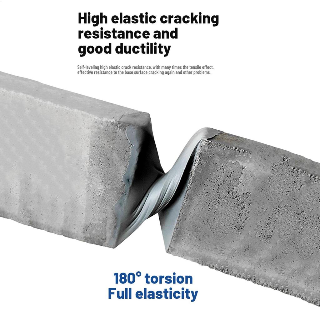 Caulking Glue 500g Wall Ground Gap Quick Drying Crack Resistant Gap Filling Glue Slab Concrete Crack Waterproof Repair Sealant