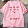 I Say IDK A Lot But Trust Me Tshirt Unisex Cotton Sarcastic Goose Sayings TShirt Silly Goose Tee Women Unisex Summer Graphic Tees
