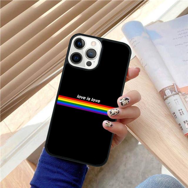 

LGBT Gay Pride Lesbian Phone Case Back Cover для iPhone 13 11 12 Pro Max mini XS XR X 8 Plus 7 SE 2020 6S 5S Coque Shell iPhone 7plus